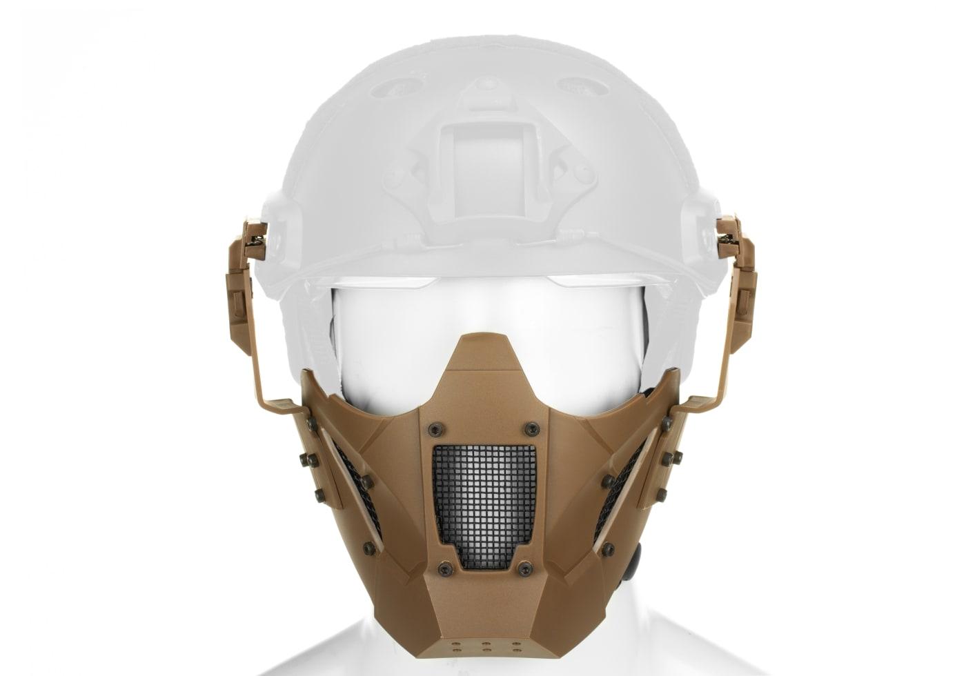 Pirate Arms Warrior Steel Half Face Mask Tan