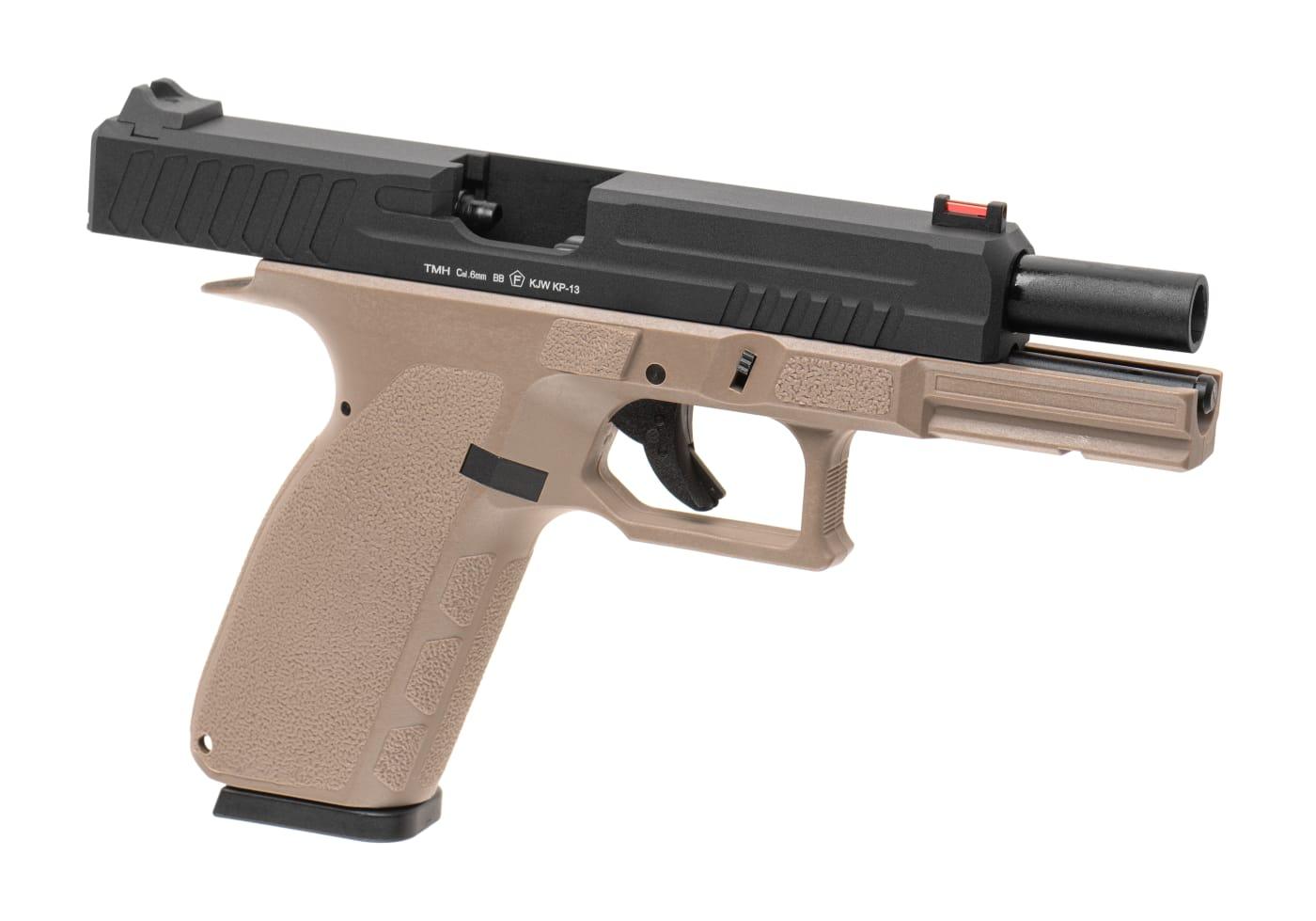 KJW KP-13 Metal Version GBB Pistol Tan