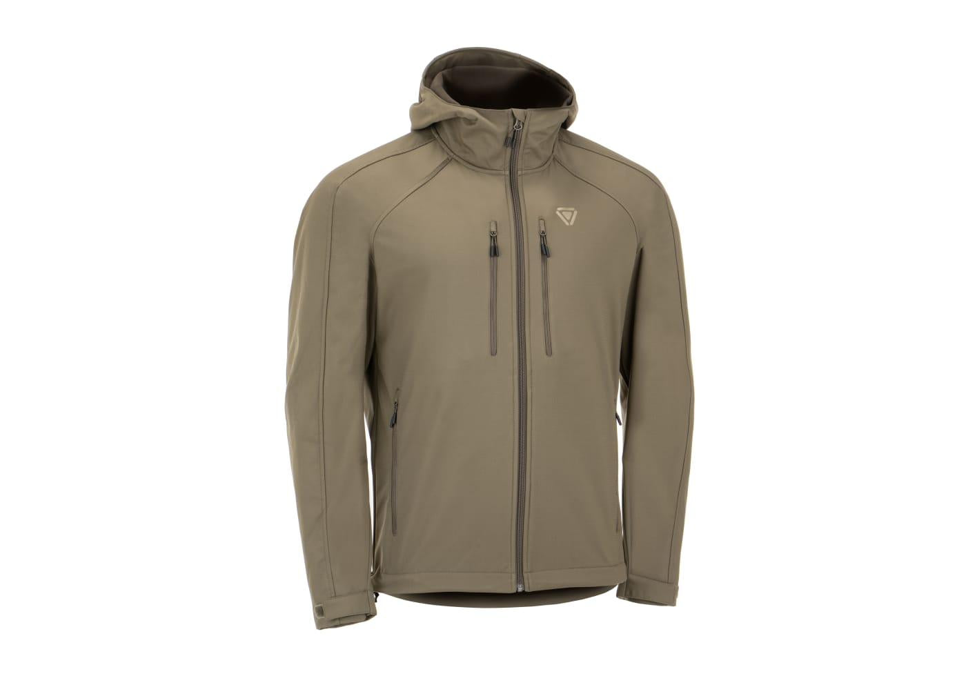 Outrider ED Softshell Hoody Stonegrey Olive