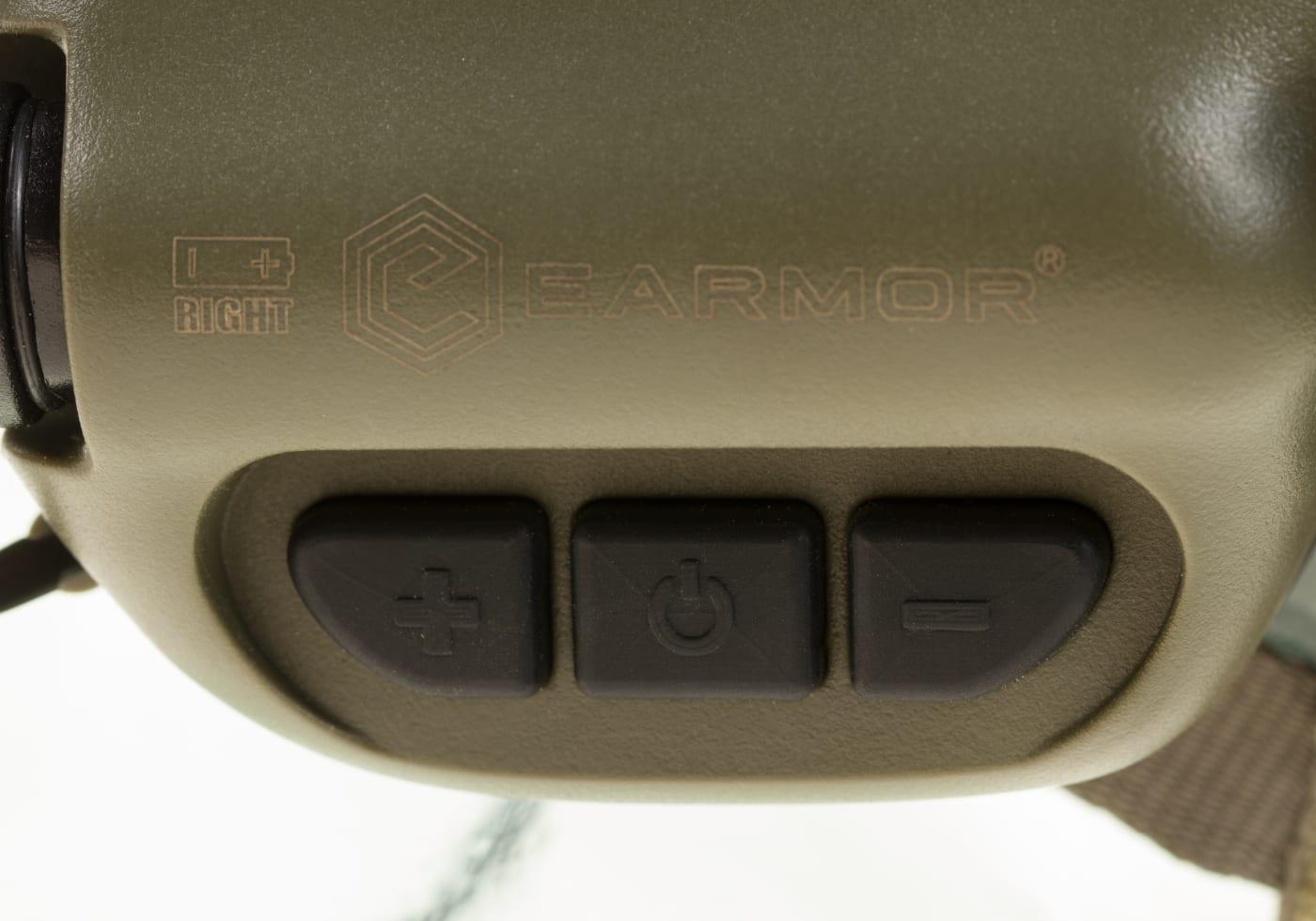 Earmor M32H Tactical Communication Hearing Protector FAST Foliage Green