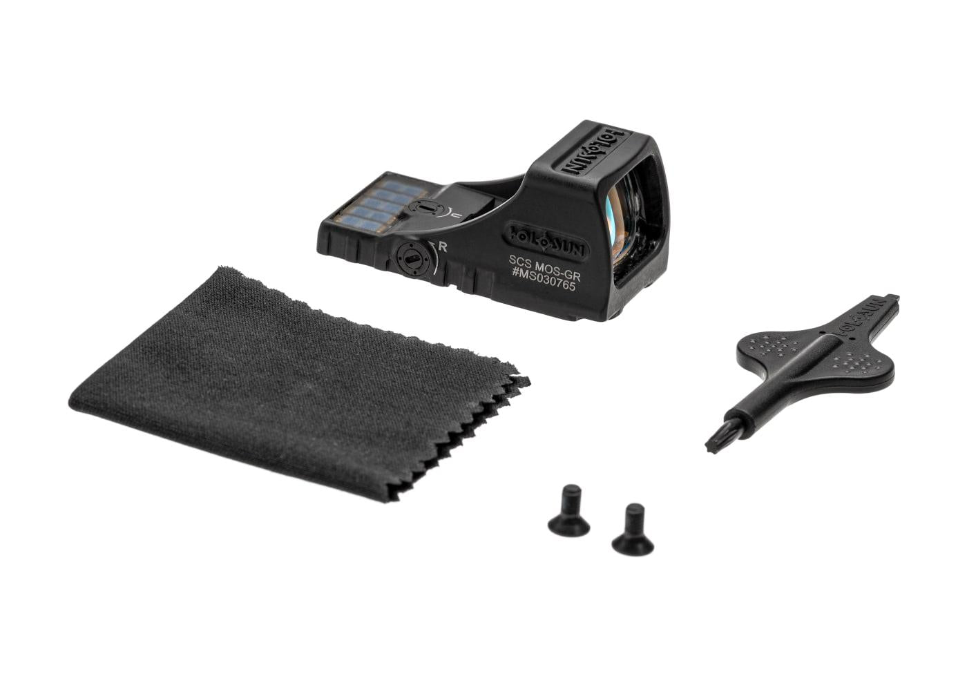 Holosun SCS Solar Green Circle Dot Sight MOS Black