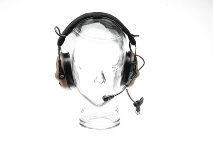 Earmor M32X Plus Hearing Protection Set for ARC Helmet Rails Coyote
