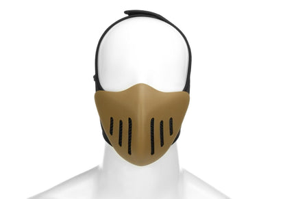 Pirate Arms Trooper Half Face Mask Dark Earth