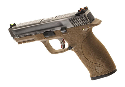 WE WET-05 SV Silver Barrel Metal Version GBB FDE