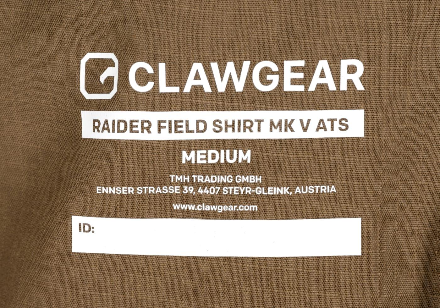 Clawgear Raider Field Shirt MK V ATS Flex Coyote