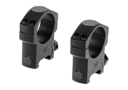 Vector Optics 30mm High Profile Weaver Rings Black