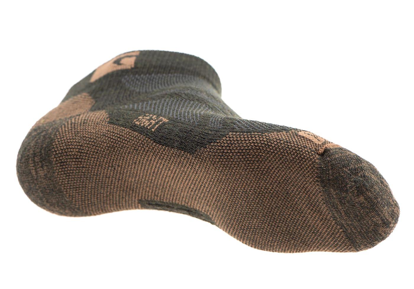 Clawgear Merino Low Cut / Ankle Socks Green