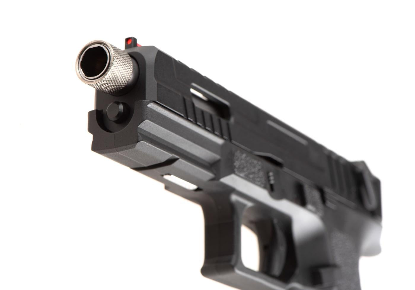KJW KP-13F TBC Full Auto Metal Version Co2 Pistol Black
