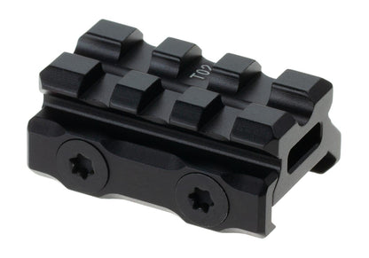 Leapers Universal Super Slim Riser Mount 3 Slot 0.50' Black