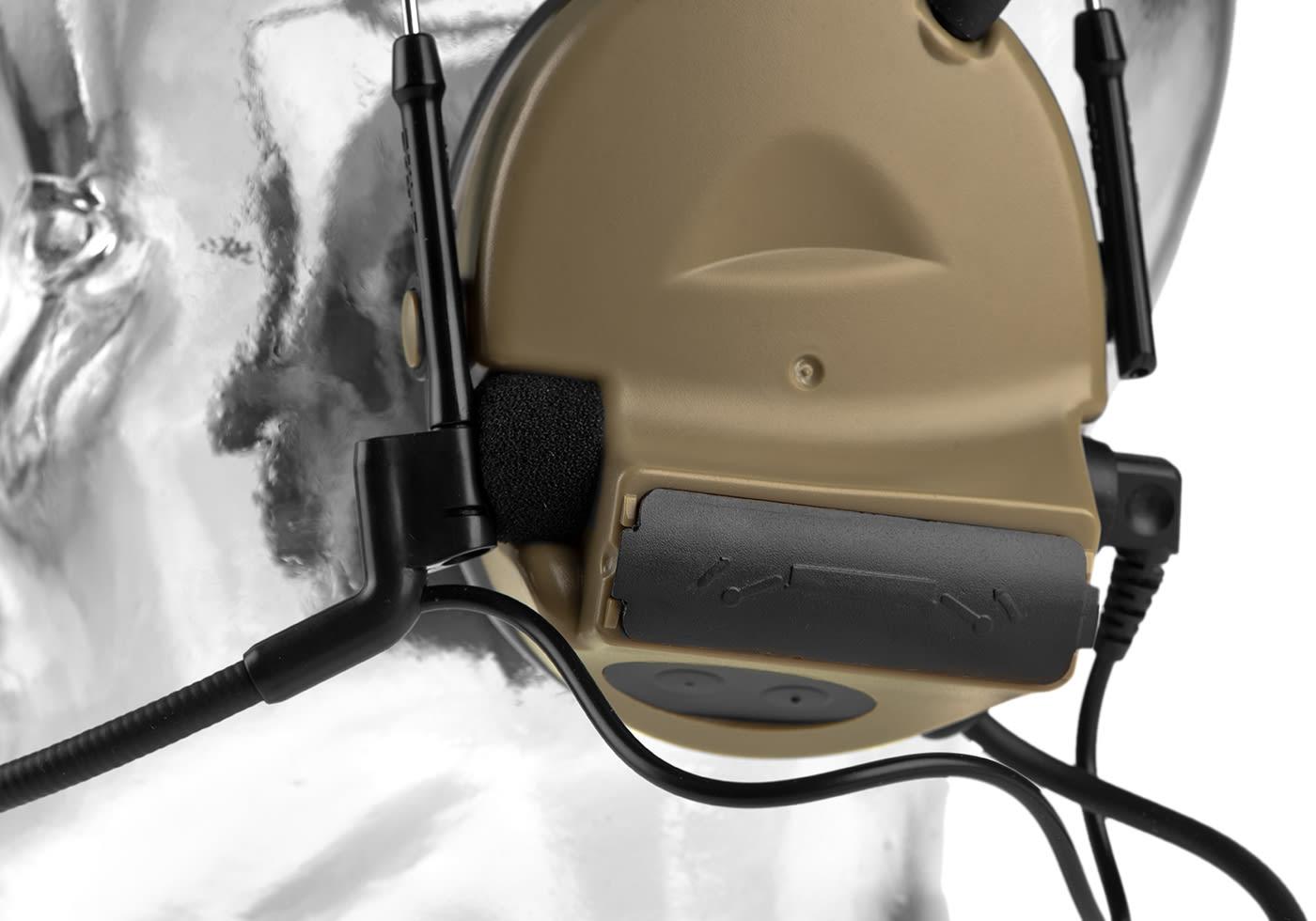 Z-Tactical Comtac II Headset Military Standard Plug Dark Earth