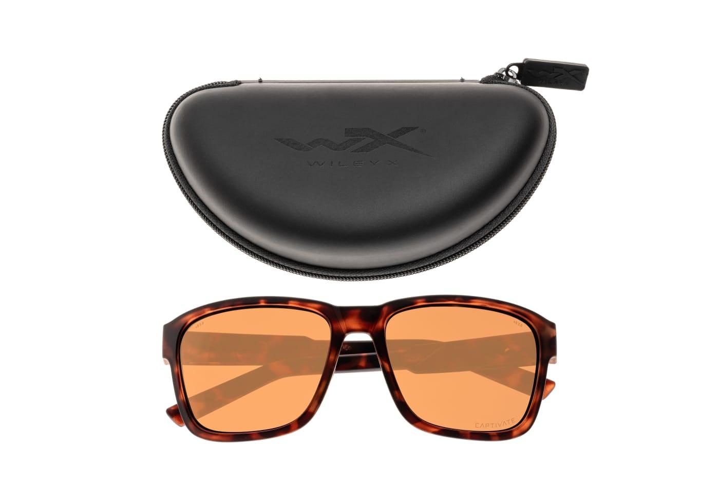 Wiley X WX Trek Captivate Polarized Copper Brown