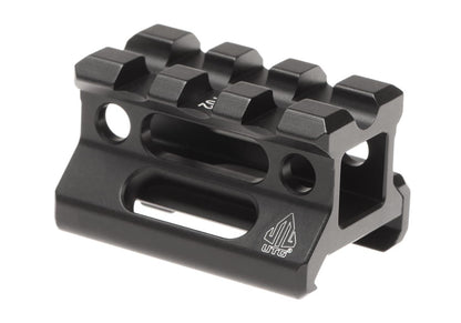 Leapers Universal Super Slim Riser Mount 3 Slot 0.75' Black