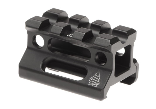 Leapers Universal Super Slim Riser Mount 3 Slot 0.75' Black
