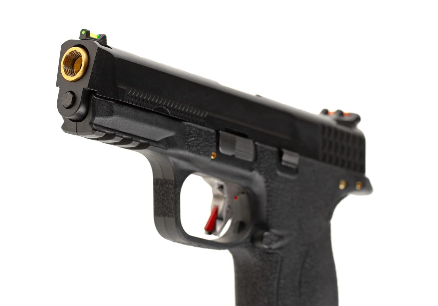 WE WET-05 BK Gold Barrel Metal Version GBB Black