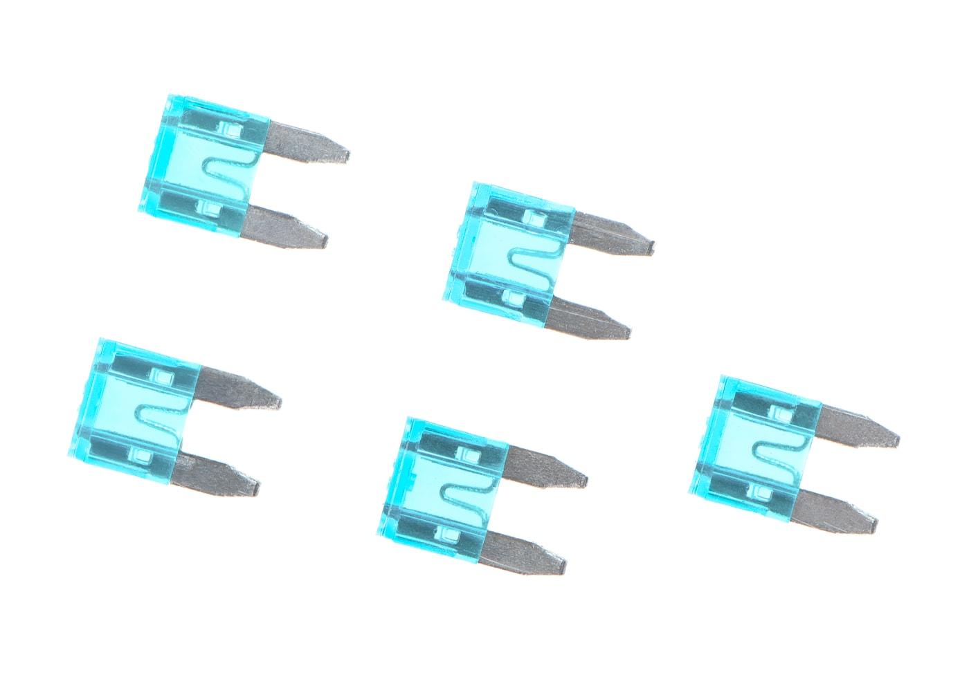 Nimrod Airsoft AEG Mini Type Fuse 15A 5pcs Blue