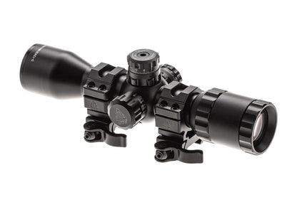 Leapers BugBuster 3-12X32 Rifle Scope Side AO Mil-Dot With QD Rings Black