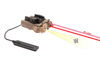 WADSN DBAL-A2 Illuminator / Laser Module Red + IR Dark Earth