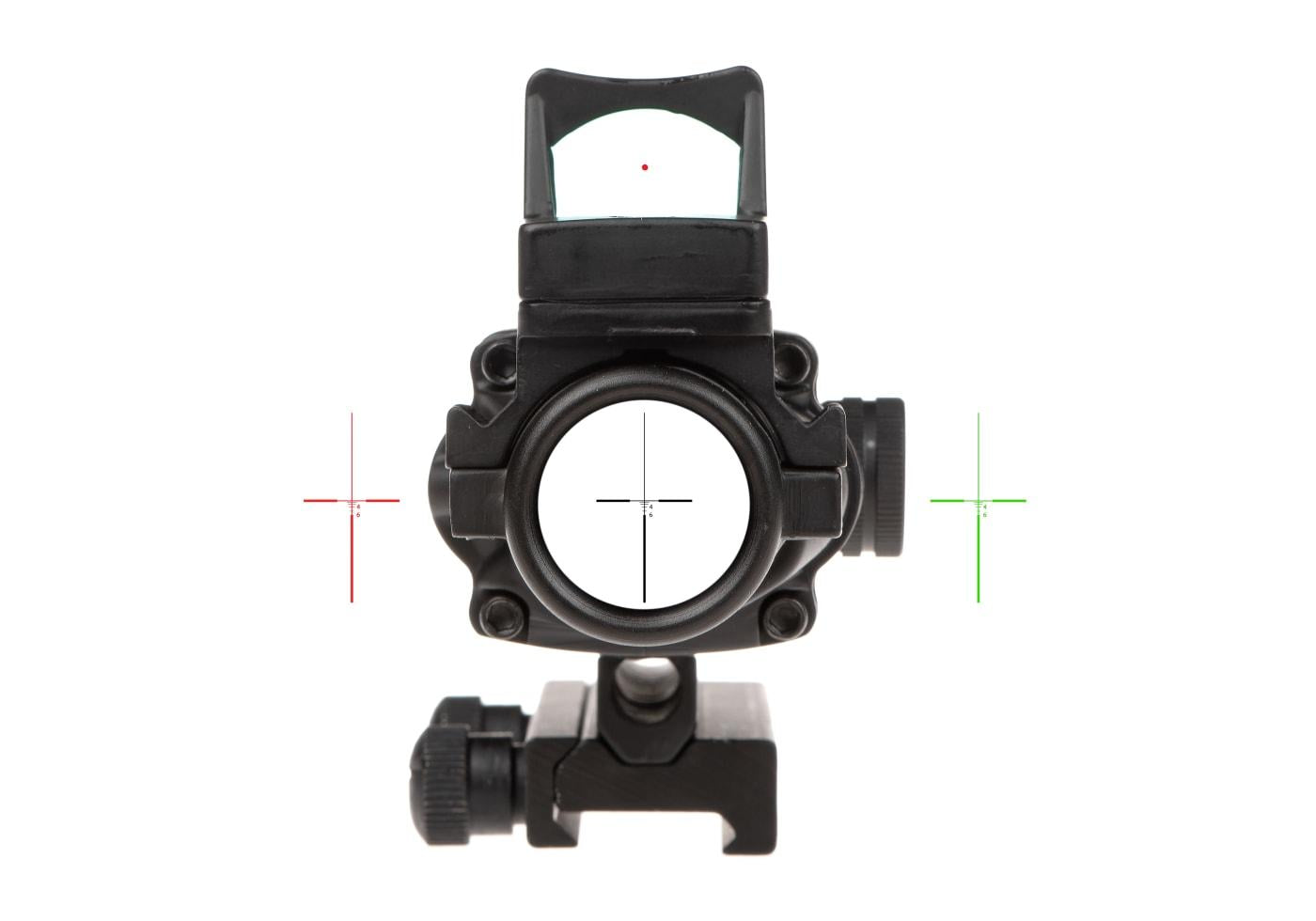 Aim-O 4x32C Combo Combat Scope Fiber Black