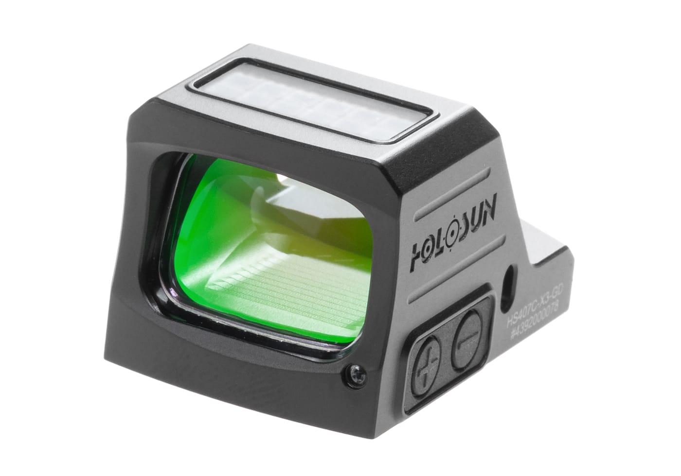 Holosun HS407C X3 2 MOA Gold Dot Sight