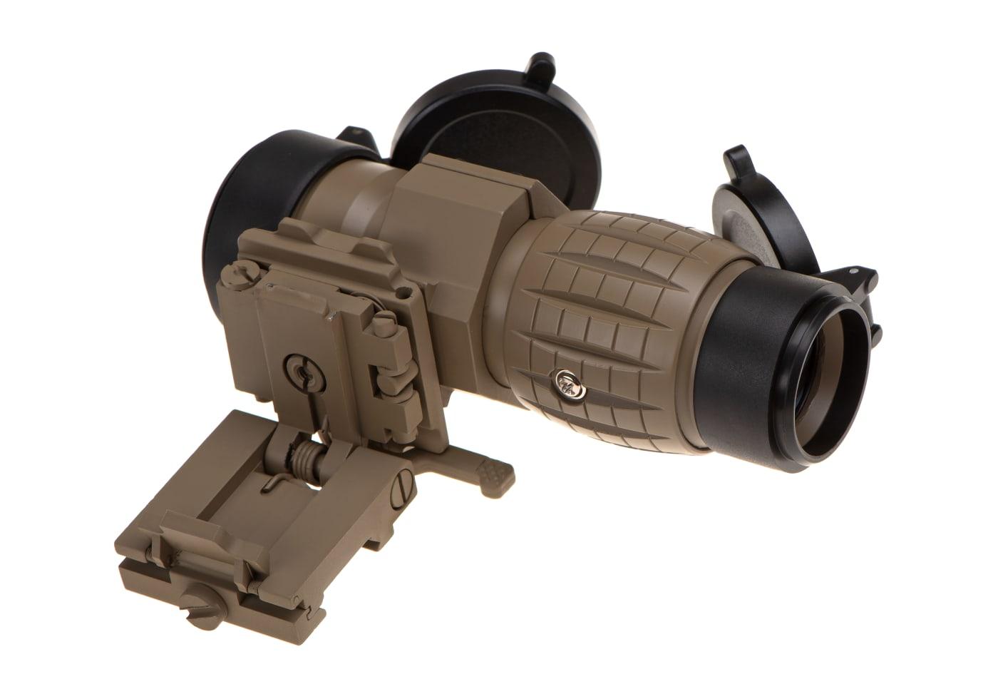Aim-O FXD 4x Magnifier Desert