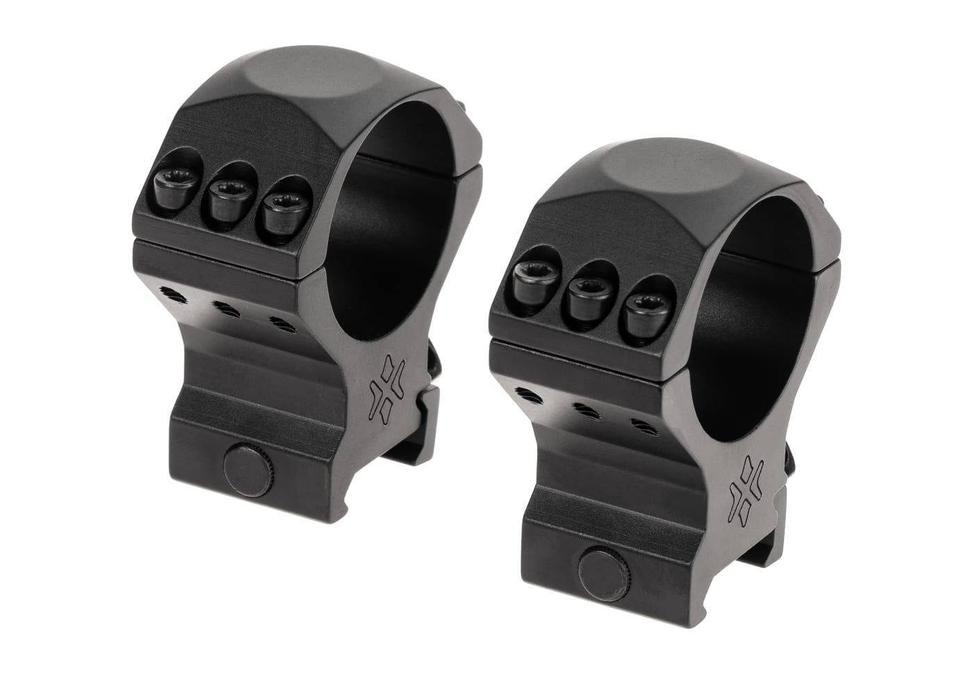 Vector Optics 34mm X-Accu Medium Profile Picatinny Rings Black
