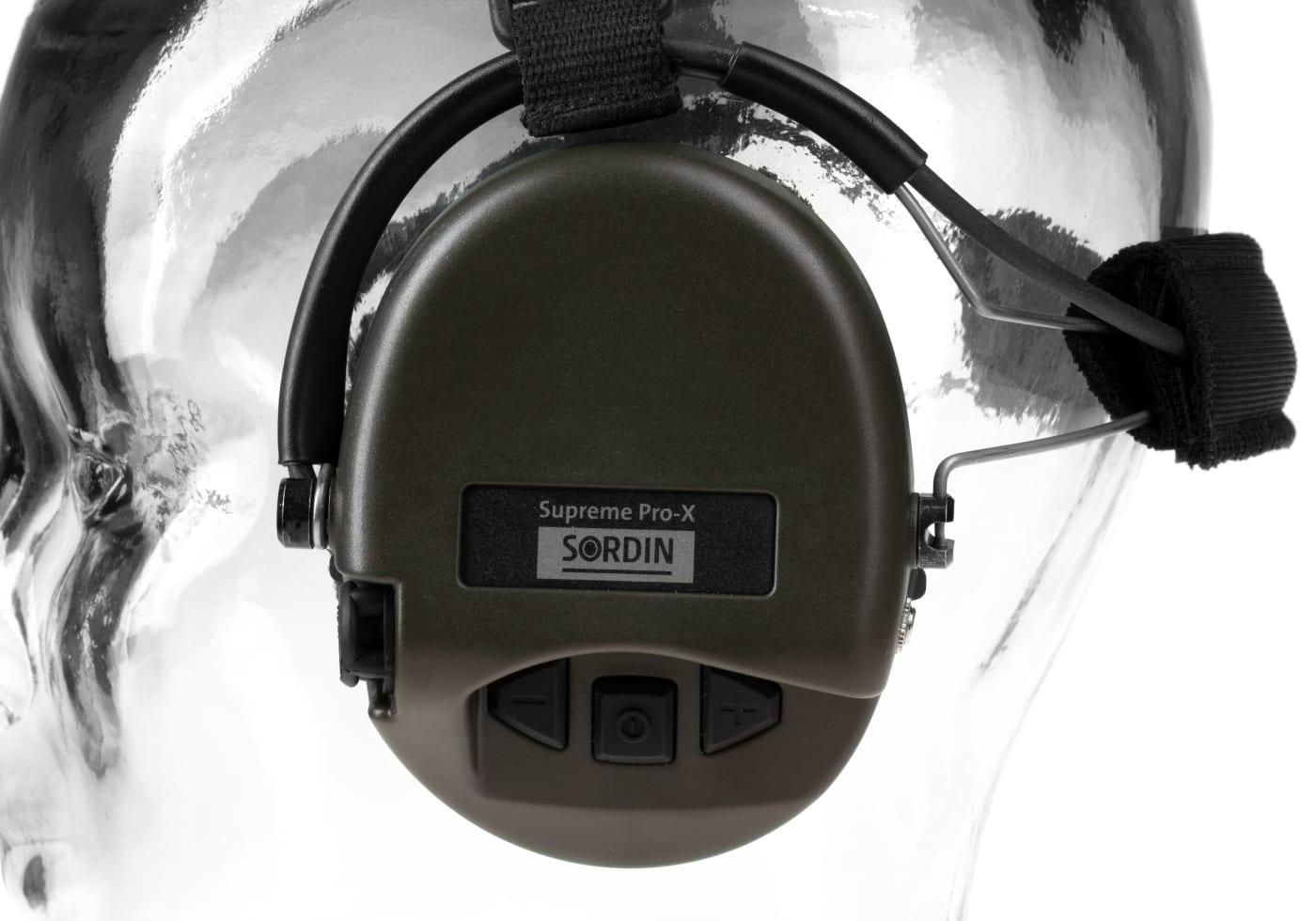Sordin Supreme Pro-X Neckband OD Green