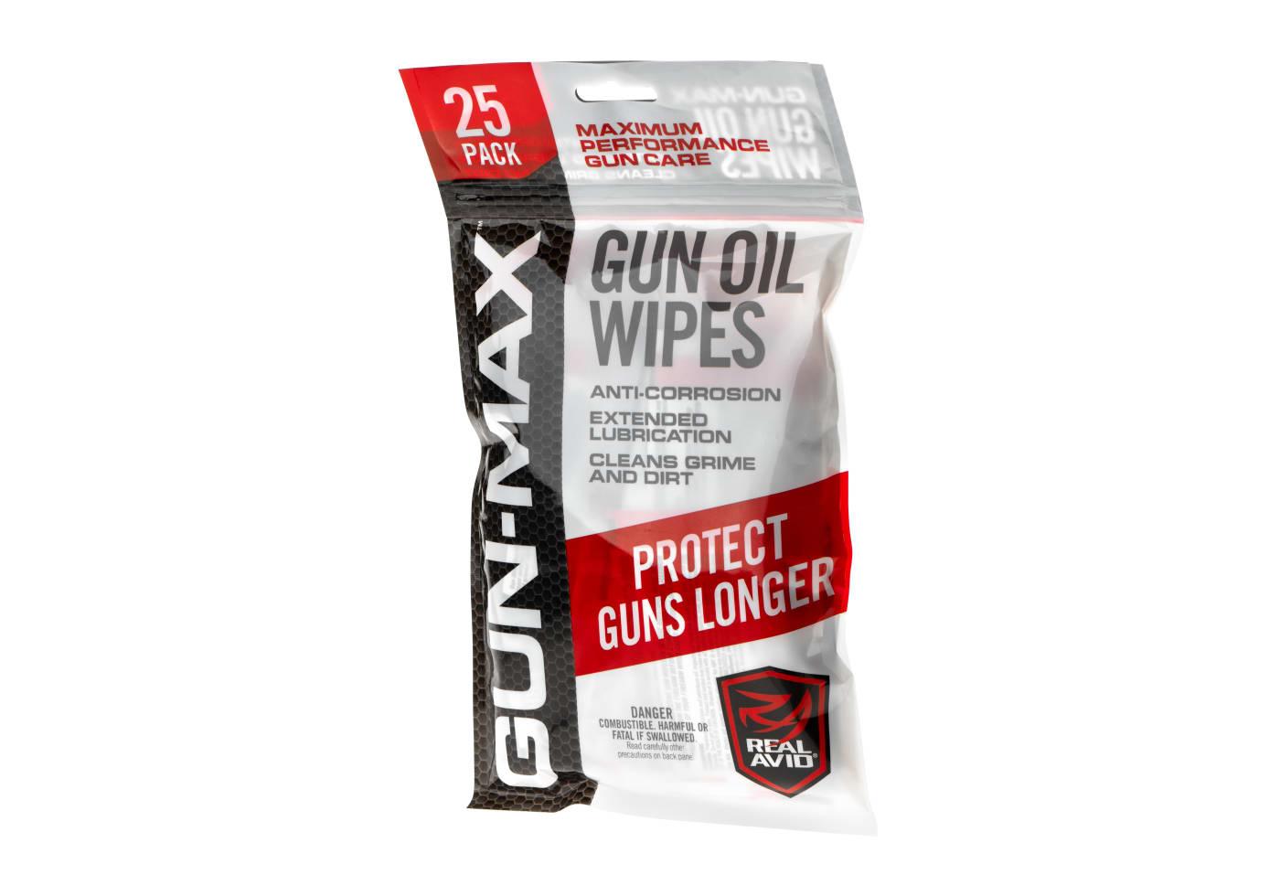 Real Avid Gun-Max Gun Oil Wipes