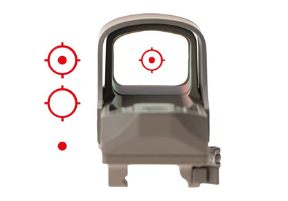 Holosun HS510C Solar Red Circle Dot Sight Combo with HM3X