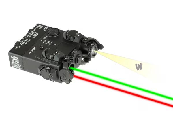 WADSN DBAL-A2 Illuminator / Laser Module Red + Green Aluminium Black