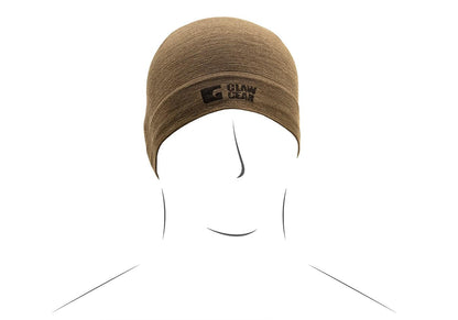 Clawgear Merino Seamless Beanie Stonegrey Olive