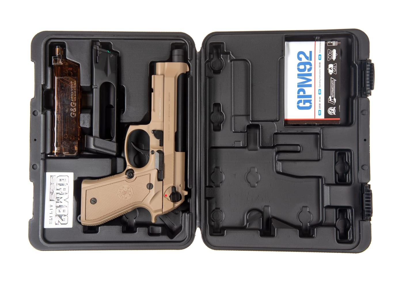 G&G GPM92 MS Metal Version Co2 Desert