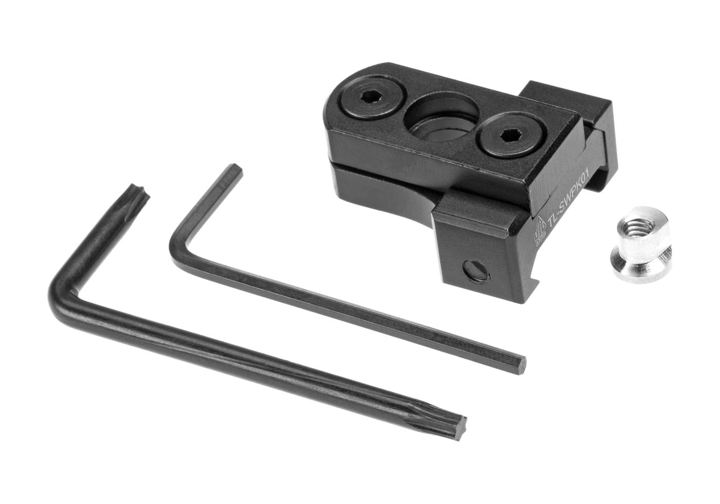Leapers Picatinny/Keymod Compatible QD Sling Swivel Adaptor Black