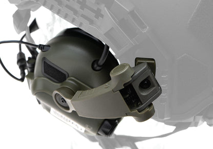 Earmor M32X Plus Hearing Protection Set for ARC Helmet Rails Foliage Green