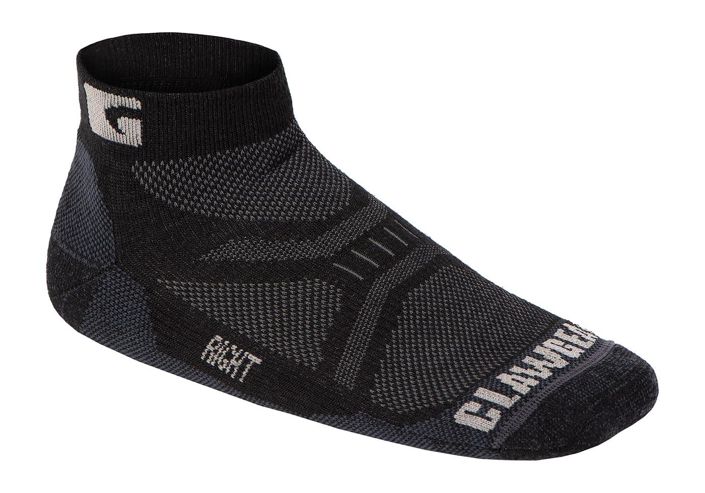 Clawgear Merino Low Cut / Ankle Socks Black