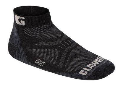 Clawgear Merino Low Cut / Ankle Socks Black