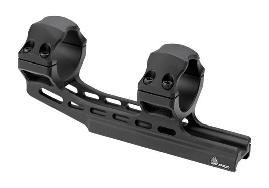 Leapers Accu-Sync 34mm High Profile 50mm Offset Rings Black