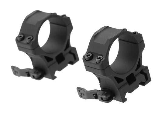 Leapers Accu-Sync QR 30mm Medium Profile Scope Mount Rings Black
