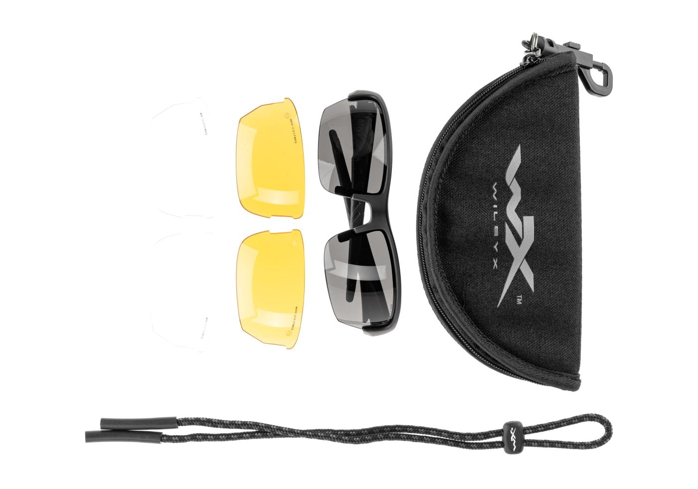 Wiley X WX Saint Grey / Clear / Light Rust Black