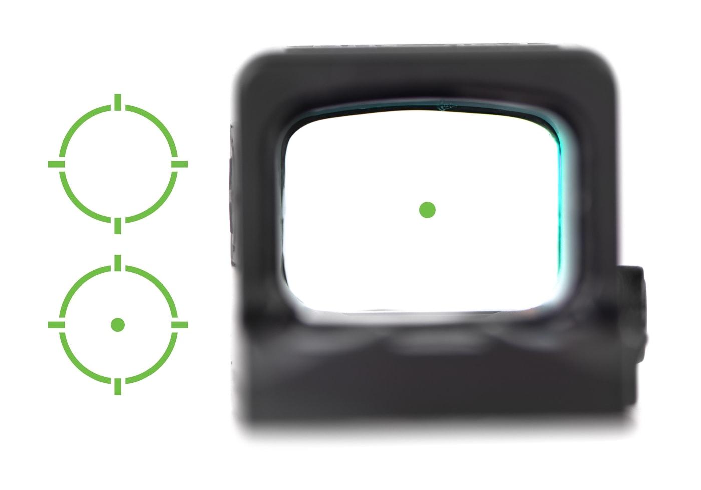 Holosun EPS CARRY Solar Green Multi Reticle Sight Black