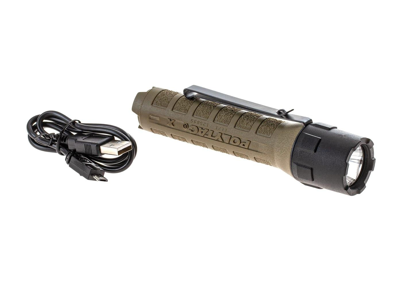 Streamlight PolyTac X Tactical USB Coyote