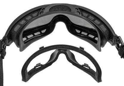 Wiley X Spear Goggle Grey / Clear / Light Rust Black