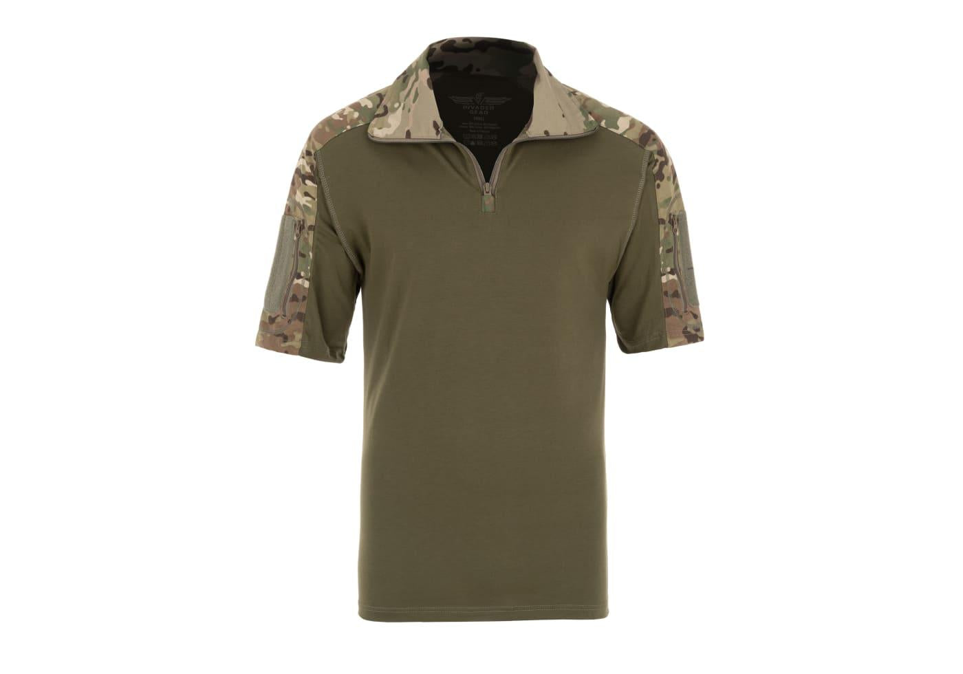 Invader Gear Combat Shirt UBACS Short Sleeve Multicam