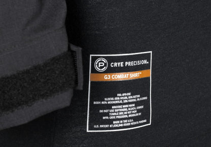 Crye Precision G3 Combat Shirt Black