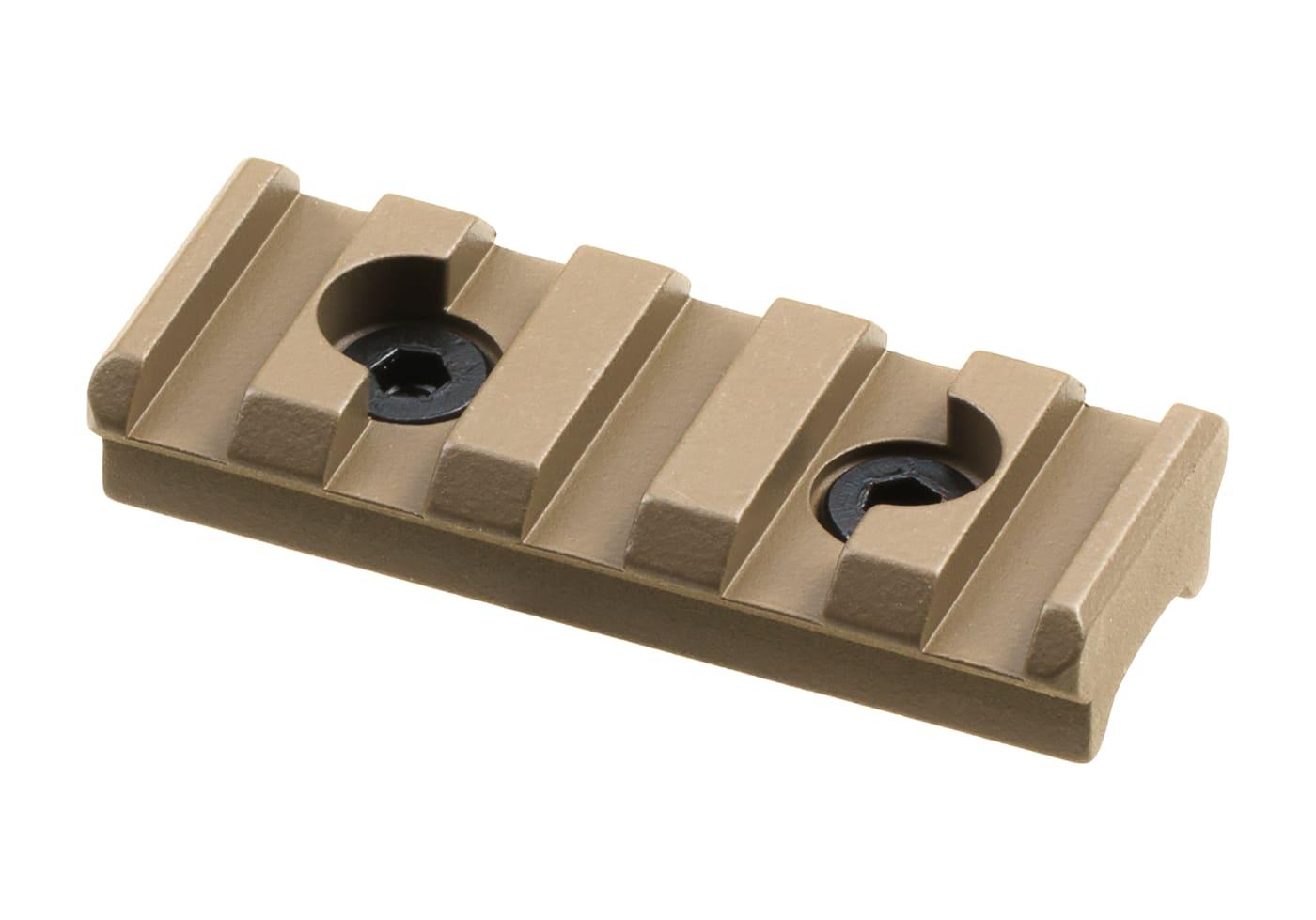 Leapers Picatinny Rail Section 5 Slots for Super Slim Handguard Dark Earth