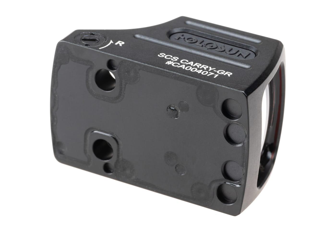 Holosun SCS Solar Circle Dot Sight RMSc Footprint Black