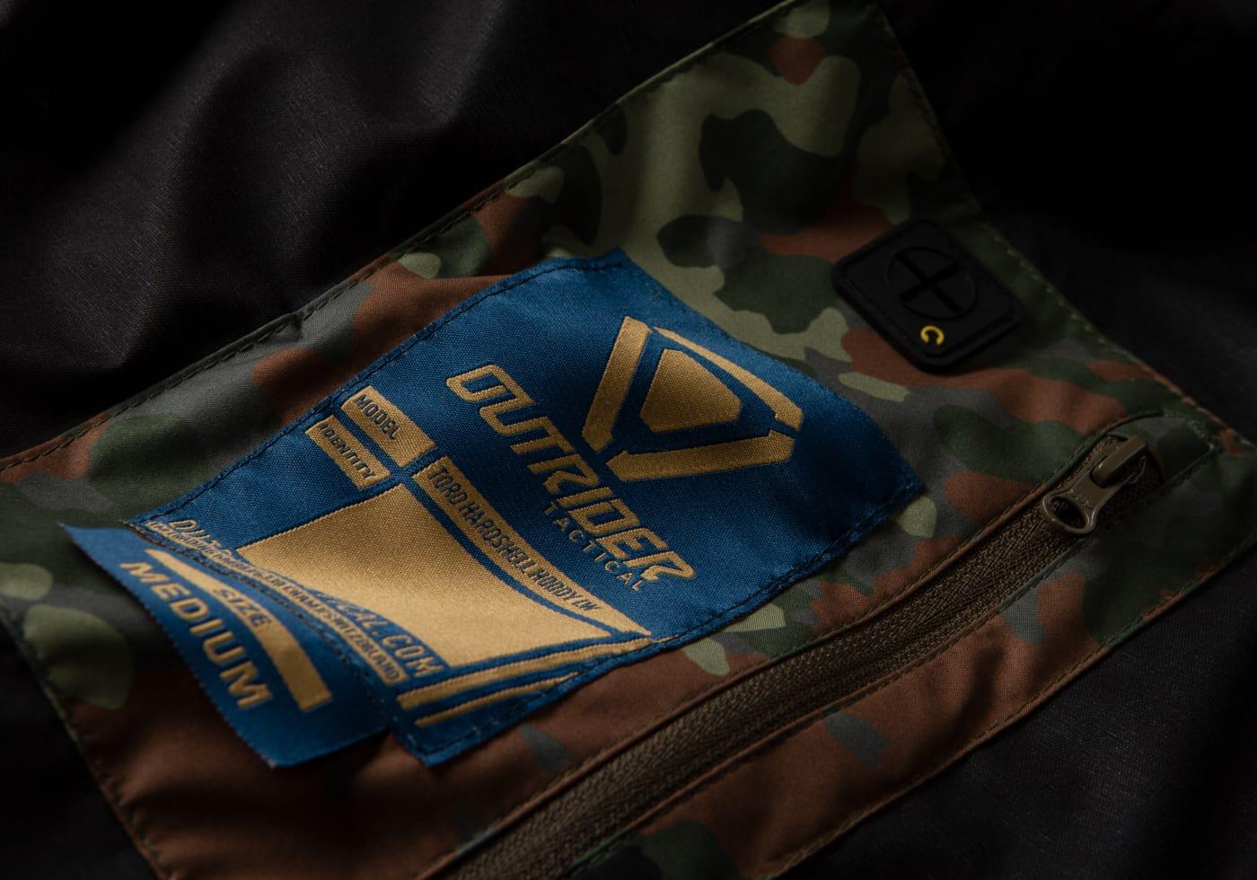 Outrider T.O.R.D. Hardshell Hoody LW Flecktarn