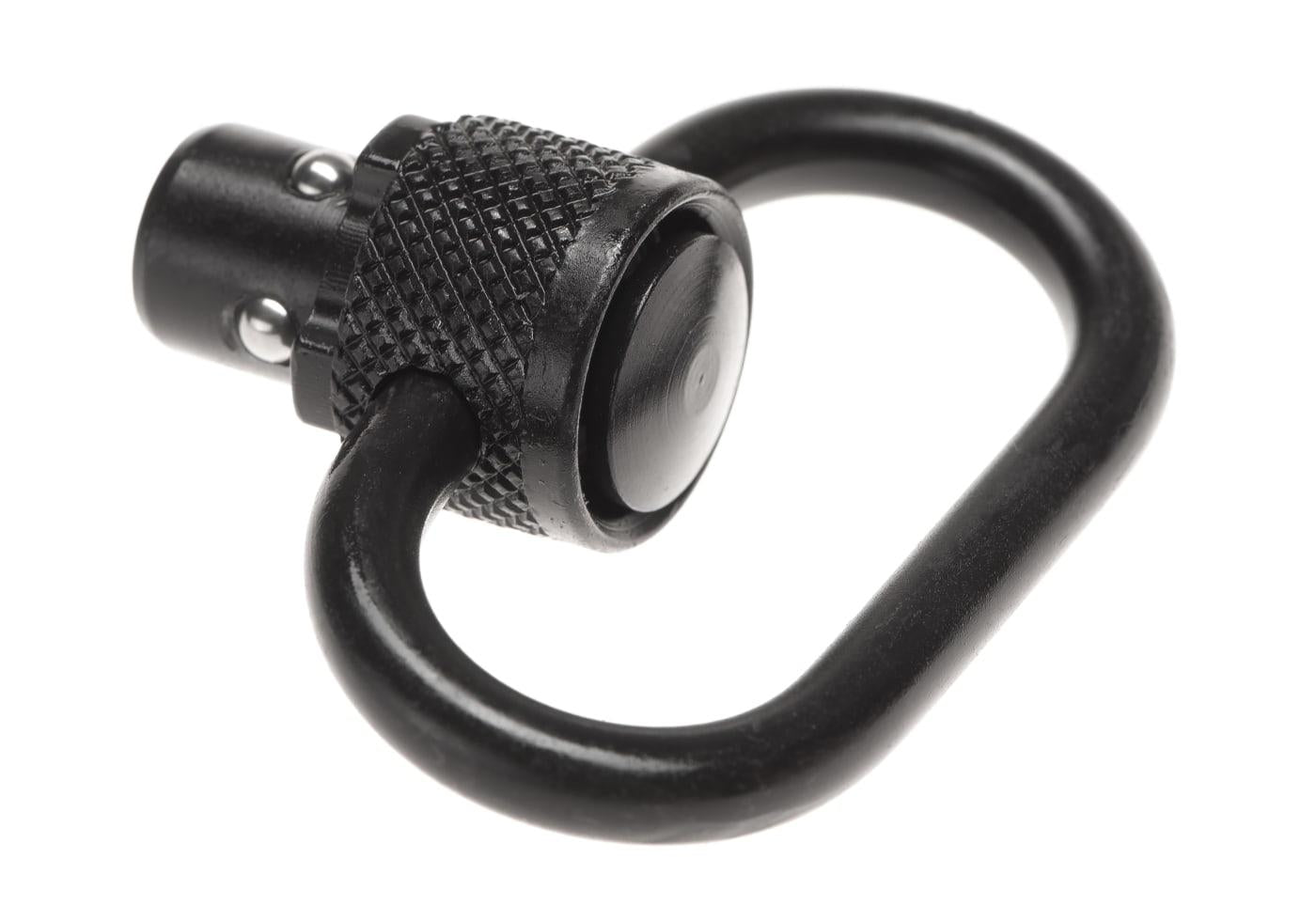 Leapers Heavy Duty Steel Push Button QD Sling Swivel 1.4 Inch