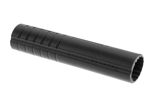 Manta Black 7.5 x 1.375 Inch ID Slim Smooth Suppressor Cover