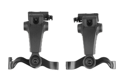 Earmor M32X Plus Hearing Protection Set for ARC Helmet Rails Black