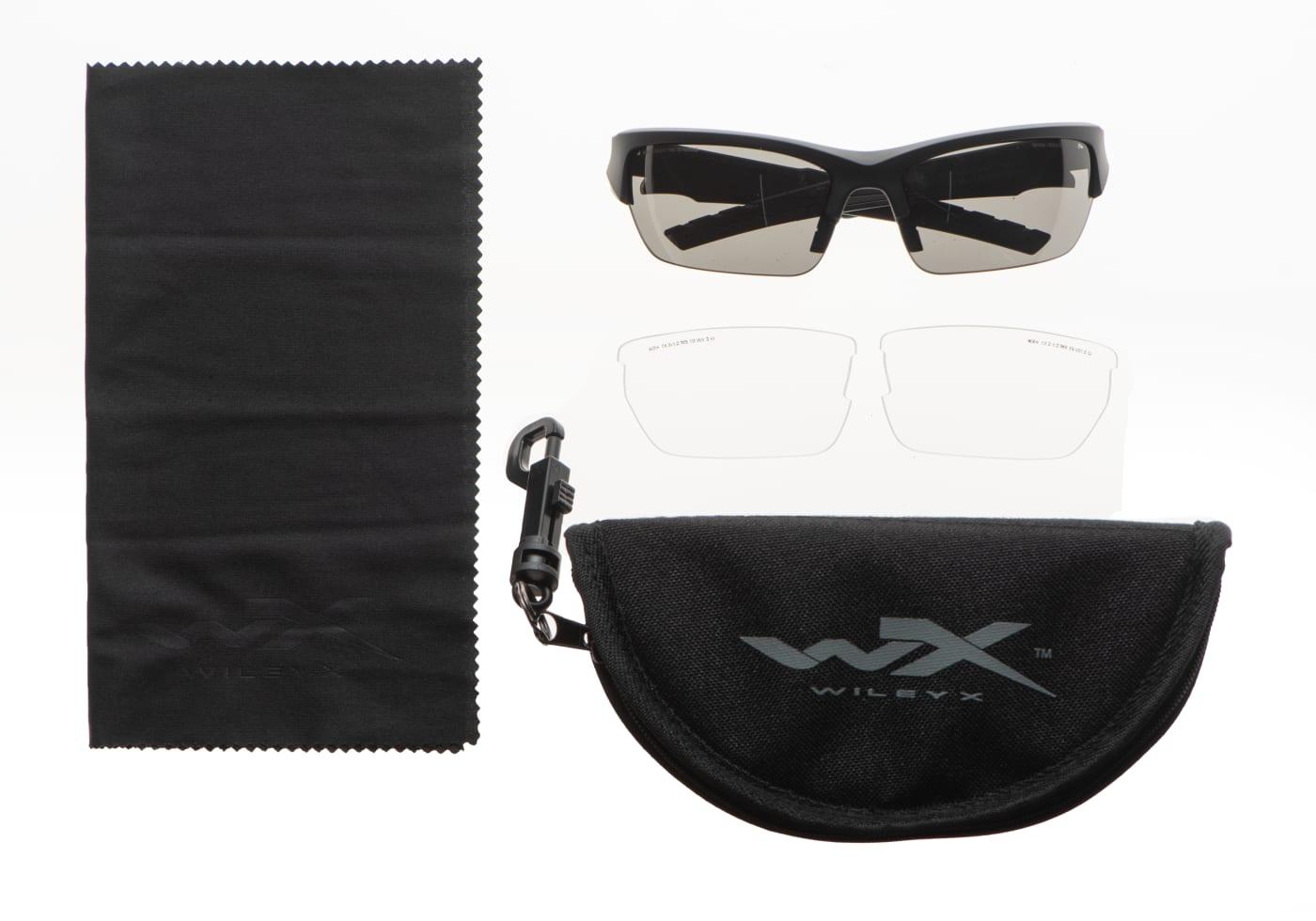 Wiley X WX Valor 2.5 Grey / Clear Black
